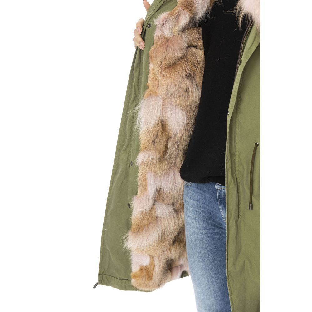 Mr&Mrs Italy Armee Baumwolle Frauen Jacke